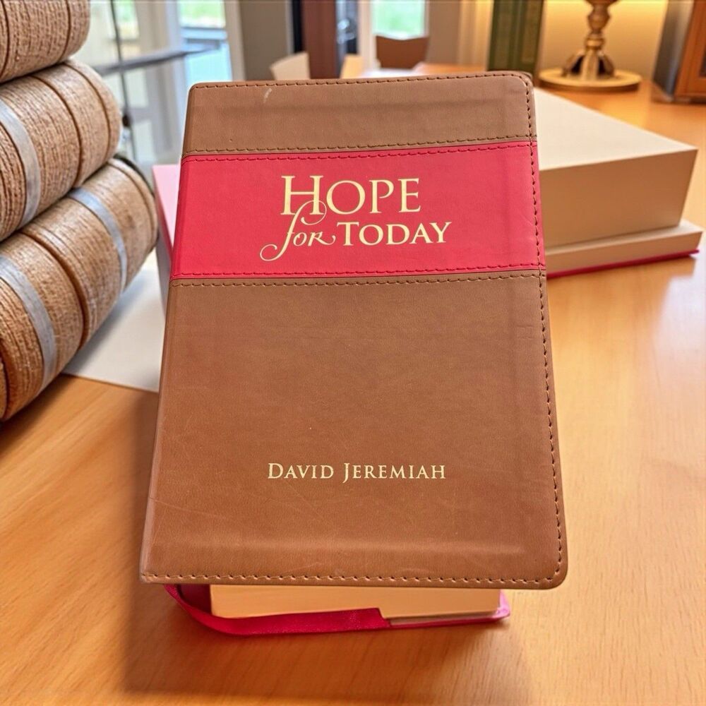 Hope For Today Dr David Jeremiah Leather Book Devotional Turning Point